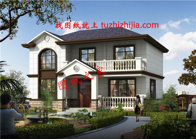 10款宅基地進(jìn)深8米自建房設(shè)計圖，二層三層都有，一定有你喜歡的