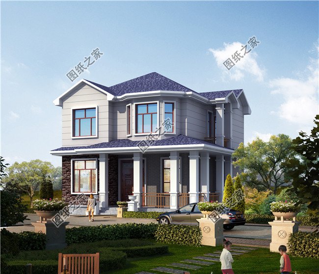 10款宅基地進(jìn)深8米自建房設(shè)計圖，二層三層都有，一定有你喜歡的