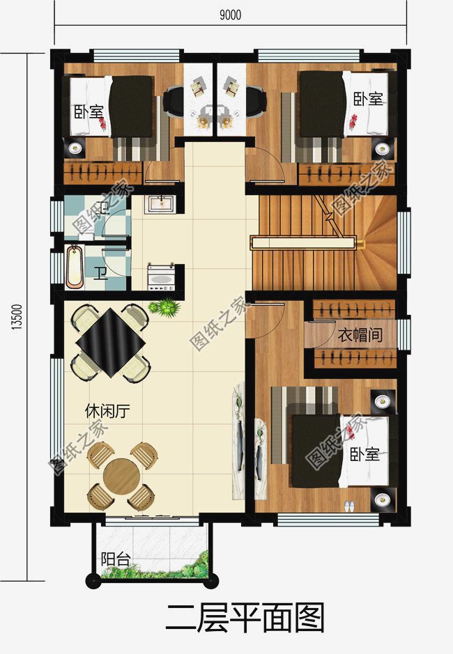 最受農(nóng)村人喜歡的10套占地100平自建房設(shè)計圖