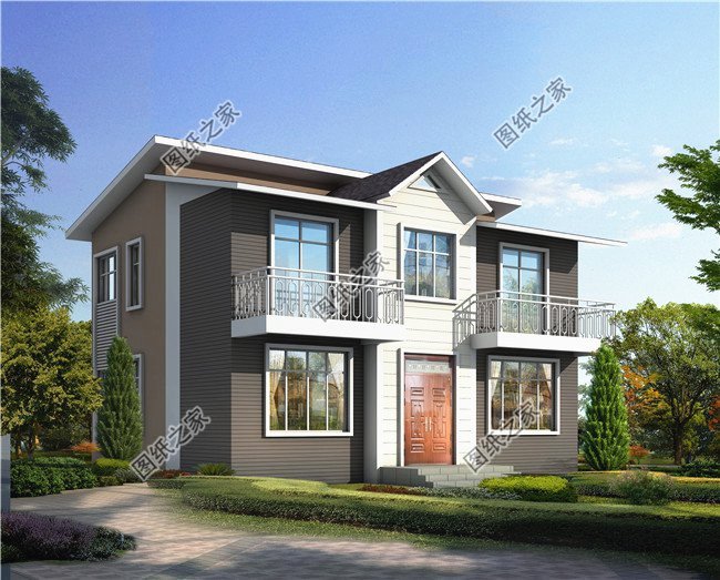 10款占地100平左右農(nóng)村別墅設(shè)計(jì)戶型圖，小宅基地建出大效果