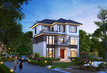 最新款農(nóng)村三層自建房戶(hù)型設(shè)計(jì)圖及外觀(guān)圖片照片，鄉(xiāng)村蓋房精選