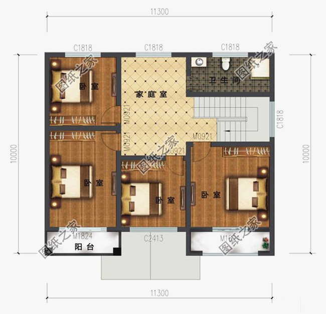 農(nóng)村2層實(shí)用別墅，10X11米布局最適合農(nóng)村生活！