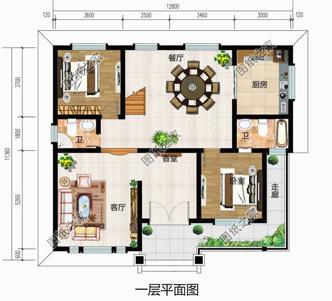十款經典二層農村自建別墅戶型設計，你喜歡哪款呢？