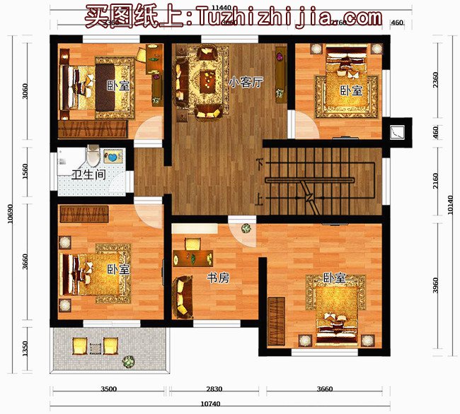 十款經典二層農村自建別墅戶型設計，你喜歡哪款呢？