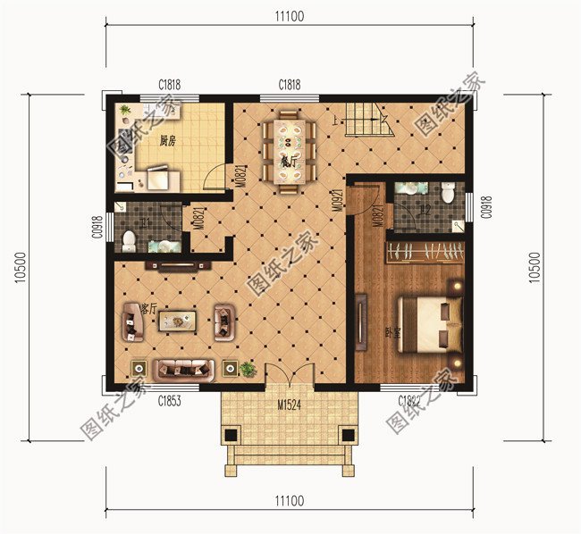 十款經典二層農村自建別墅戶型設計，你喜歡哪款呢？