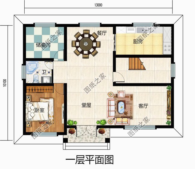 十款經典二層農村自建別墅戶型設計，你喜歡哪款呢？