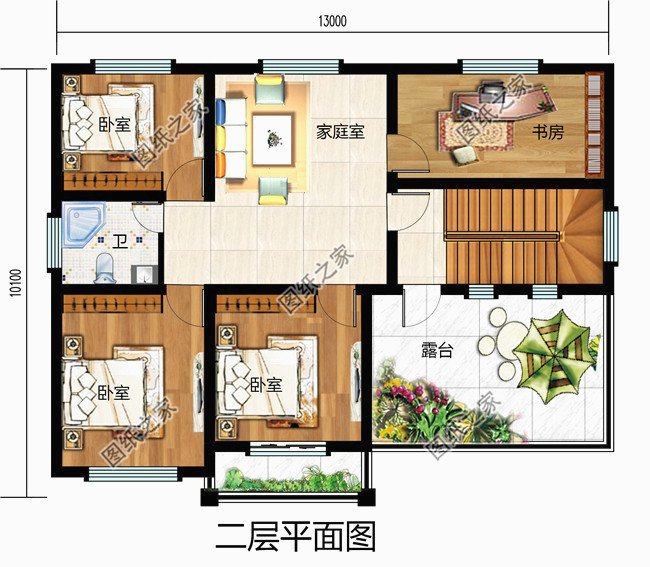 十款經典二層農村自建別墅戶型設計，你喜歡哪款呢？