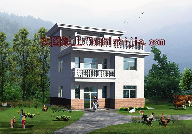 5套簡單普通的農(nóng)村房子設(shè)計圖，不用攢錢就能建