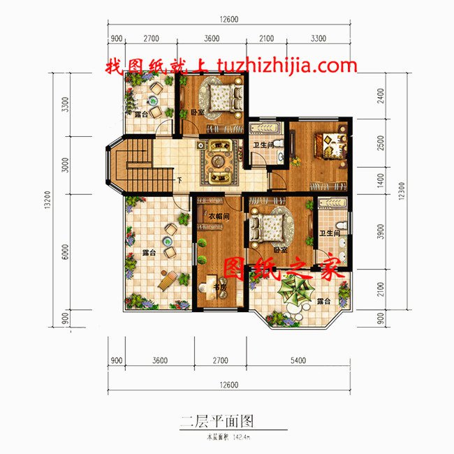 300套圖紙精選5款農(nóng)村小別墅，2024年最款，建房一定要看