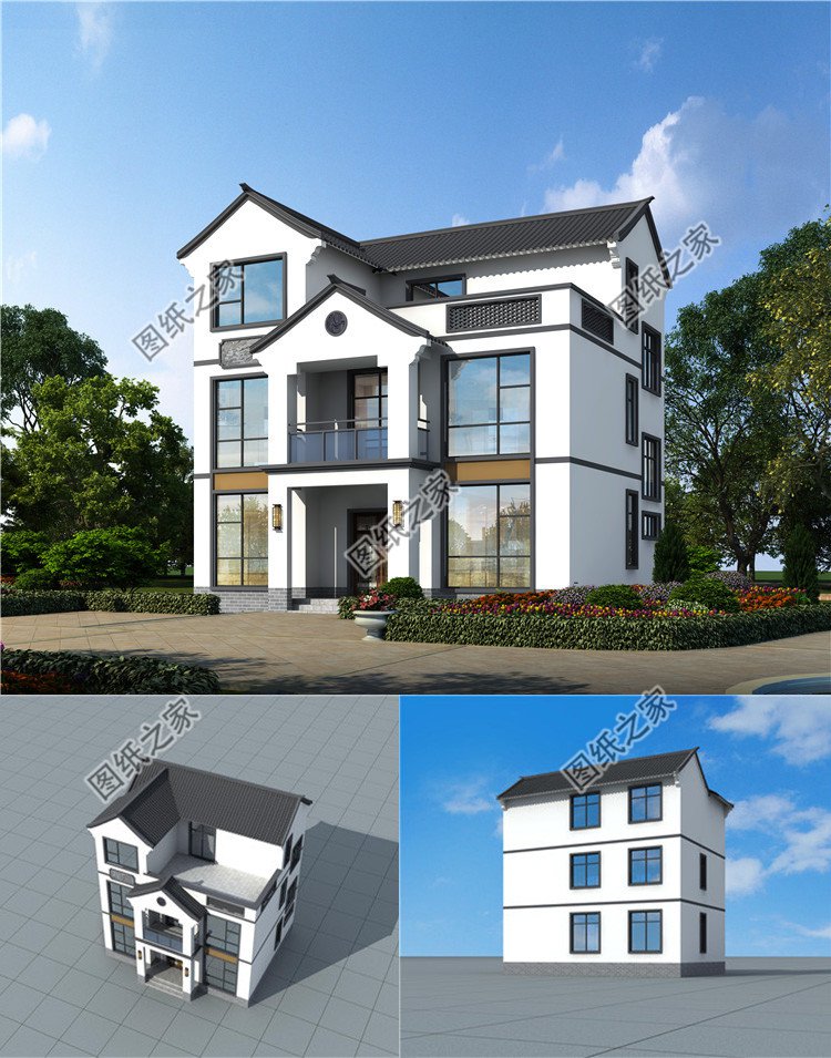 三層農(nóng)村住宅設(shè)計圖