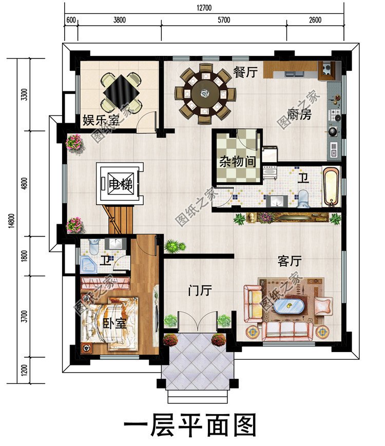 人氣頗高的三層新中式別墅方案，五種戶型，五種尺寸