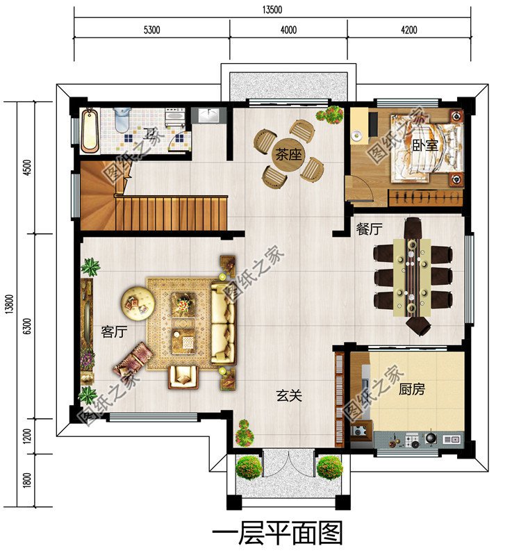人氣頗高的三層新中式別墅方案，五種戶型，五種尺寸