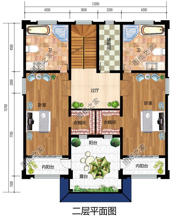 新中式三層豪華大氣三層別墅自建房屋設(shè)計圖，帶地下室，土豪專享