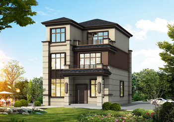 面寬8米也能建別墅，小面寬農(nóng)村三層別墅設(shè)計(jì)圖