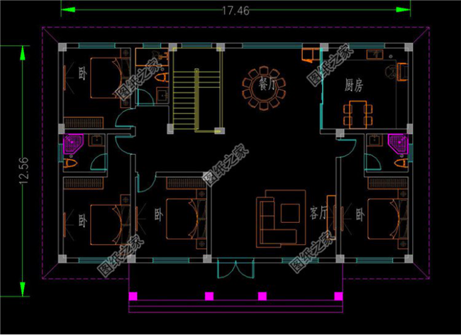 一層四間現(xiàn)代農(nóng)村自建房，造價超級低，親戚來了都說好