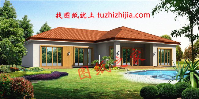 五套鄉(xiāng)下建房一層戶型圖，蓋好驚艷全村