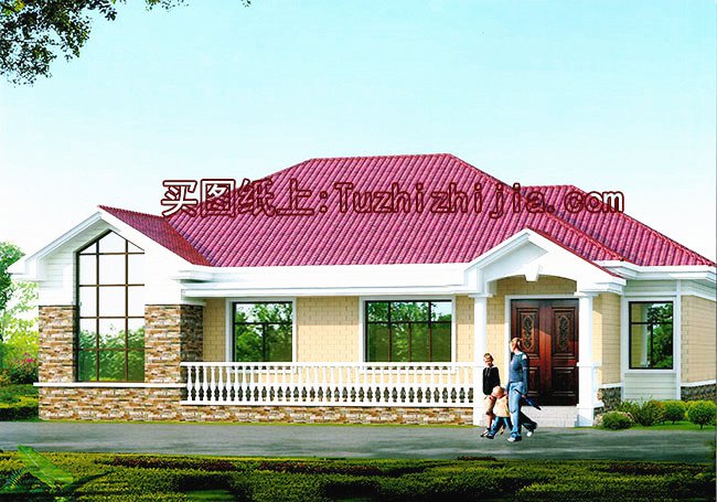 五套鄉(xiāng)下建房一層戶型圖，蓋好驚艷全村