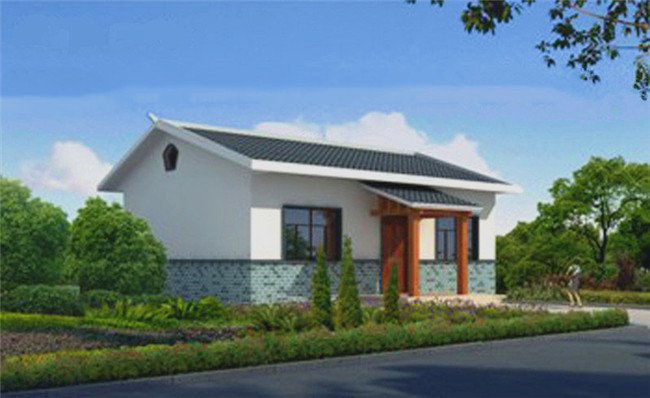 4款120平米左右農村小平房圖，造價10萬左右，鄰居紛紛效仿