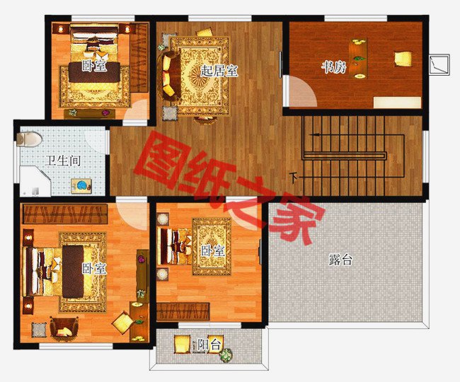 4款農(nóng)村15-20萬二層別墅設(shè)計(jì)圖，還不趕快行動起來！