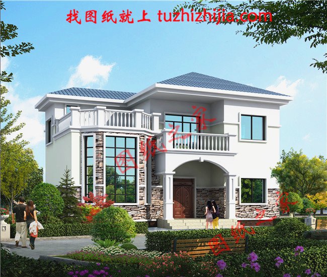 4款農(nóng)村15-20萬二層別墅設(shè)計(jì)圖，還不趕快行動起來！