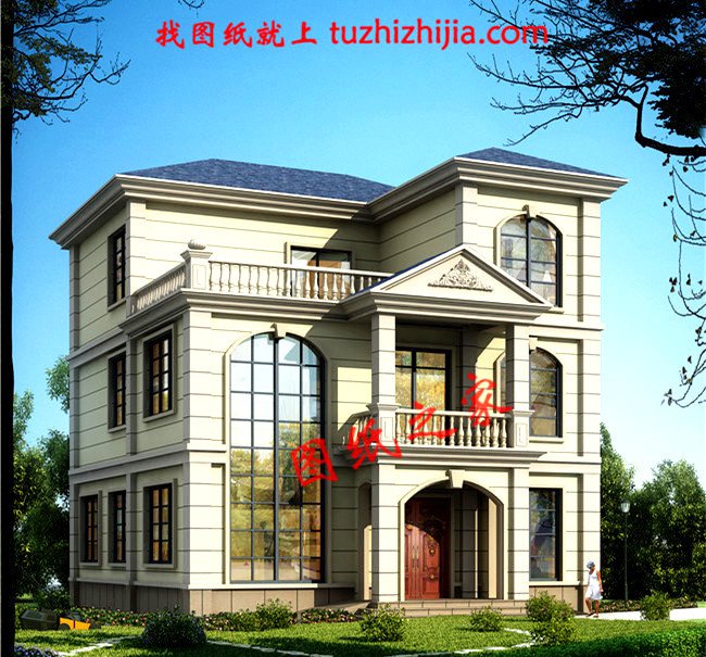 六套農(nóng)村簡單大氣三層樓房，我最喜歡第六個，你呢