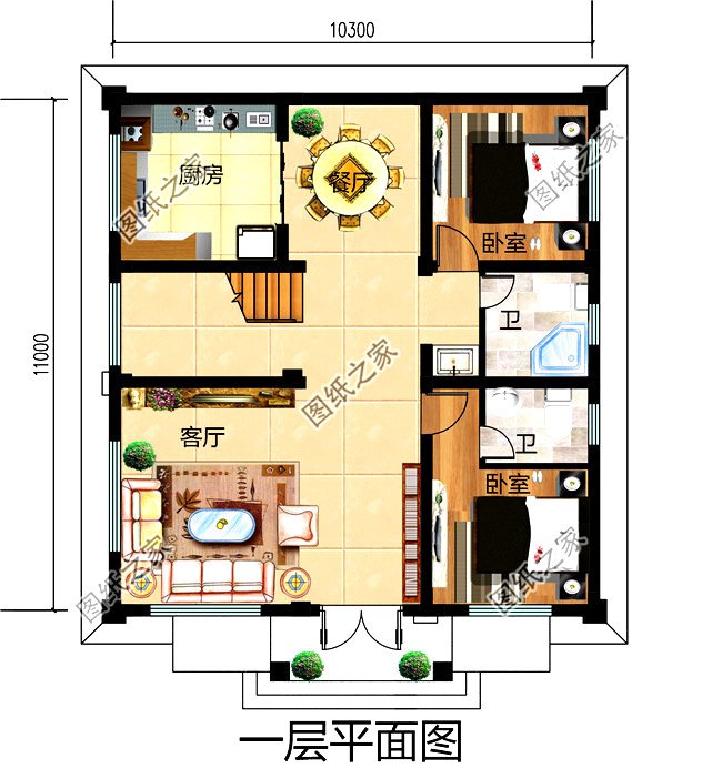 六套農(nóng)村簡單大氣三層樓房，我最喜歡第六個，你呢