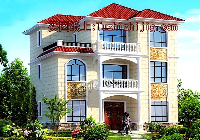 六套農(nóng)村簡單大氣三層樓房，我最喜歡第六個，你呢