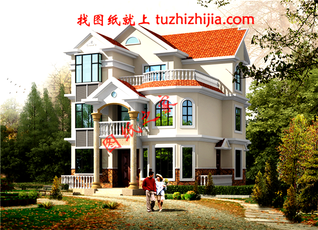 六套農(nóng)村簡單大氣三層樓房，我最喜歡第六個，你呢