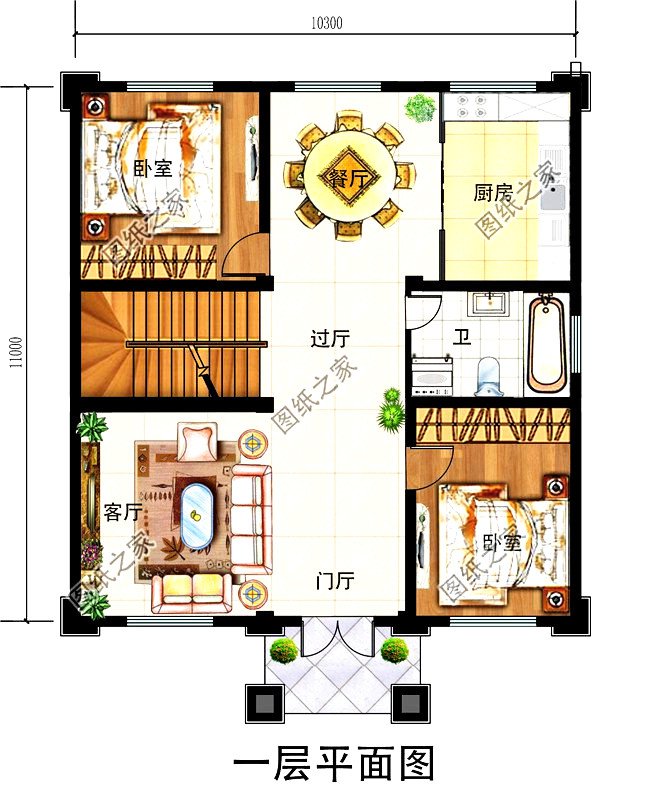 六套農(nóng)村簡單大氣三層樓房，我最喜歡第六個，你呢