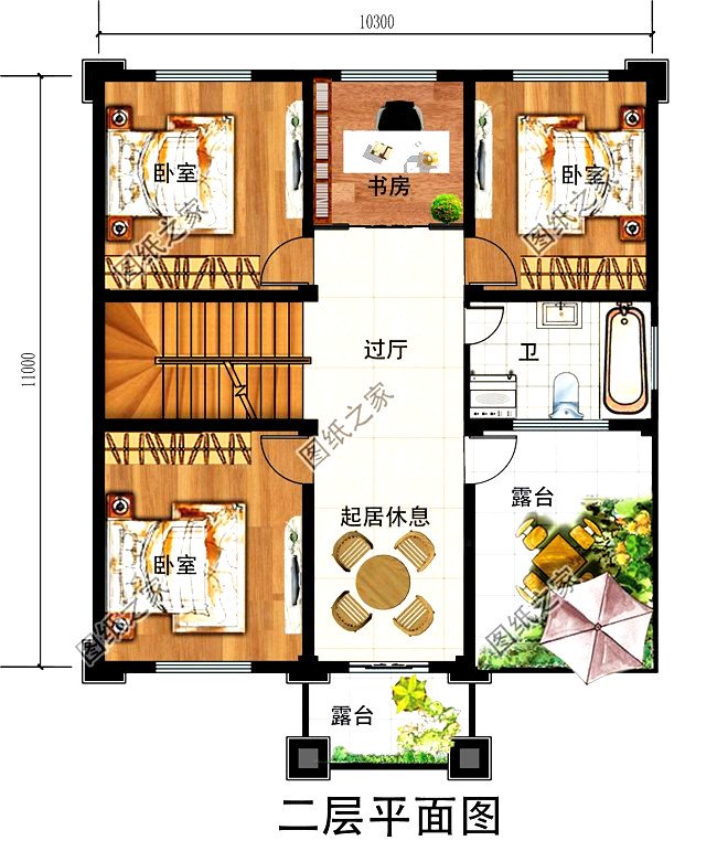 六套農(nóng)村簡單大氣三層樓房，我最喜歡第六個，你呢