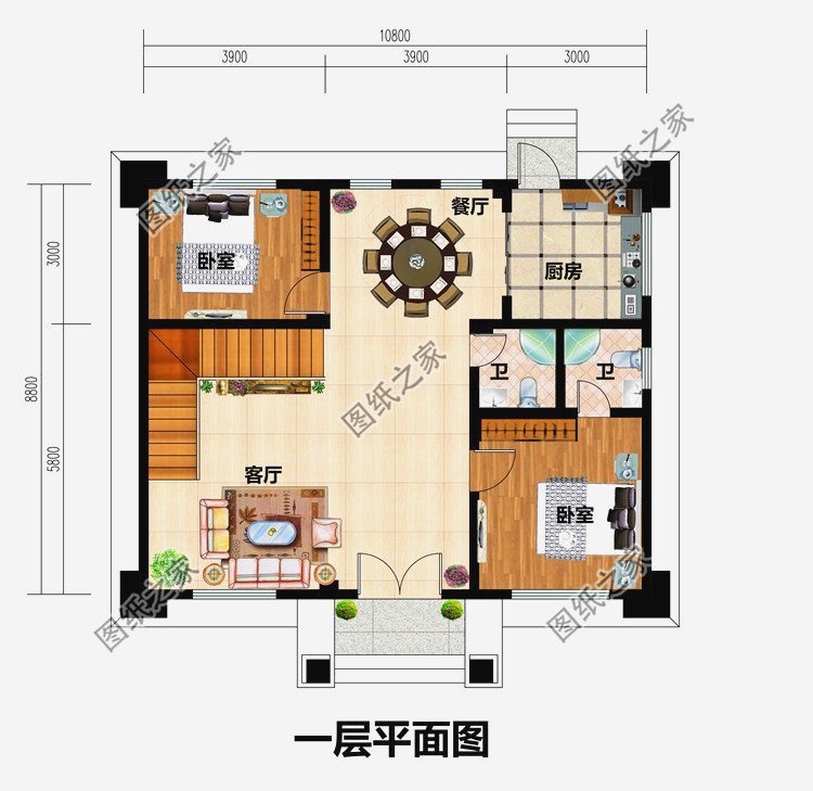 4款農村二層樓設計圖，簡單大氣，造價25萬左右