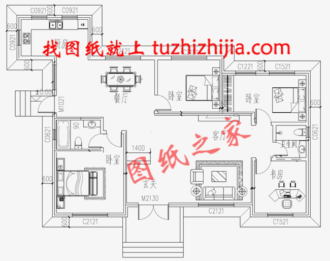 10款農(nóng)村普通一層樓房設(shè)計圖，有驚艷到你嗎？