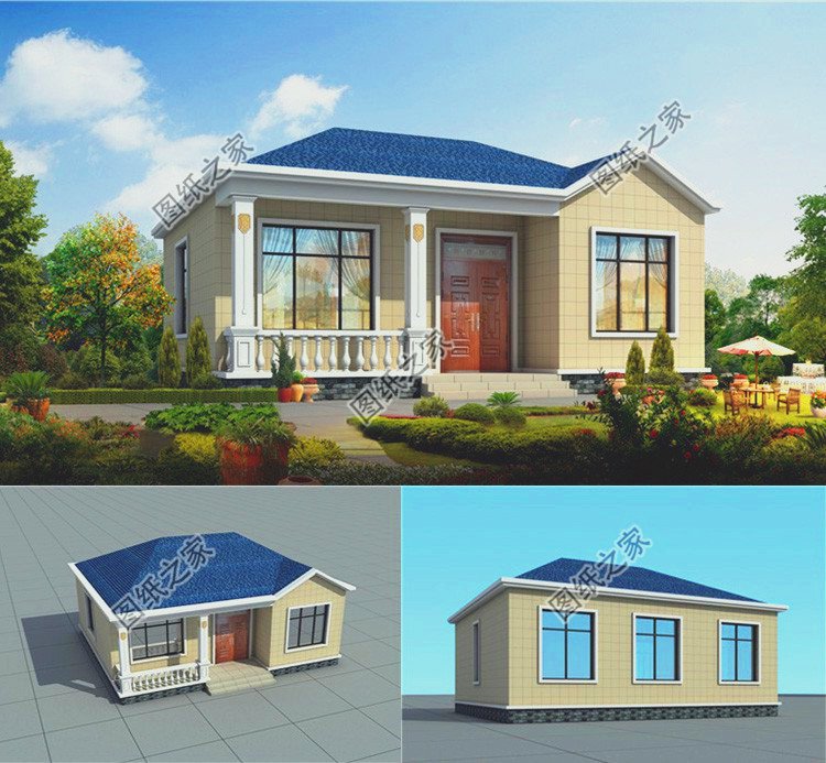 10款農(nóng)村普通一層樓房設(shè)計圖，有驚艷到你嗎？