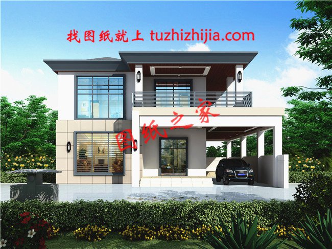 農(nóng)村二層樓簡單大氣圖紙，讓城里人羨慕吧