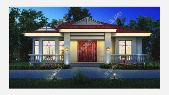 快來看看這10款造價農村一層小別墅設計圖，有沒有你的“菜”？