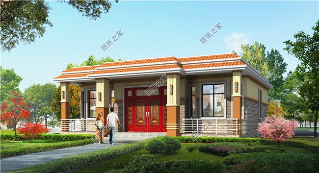 快來看看這10款造價農村一層小別墅設計圖，有沒有你的“菜”？