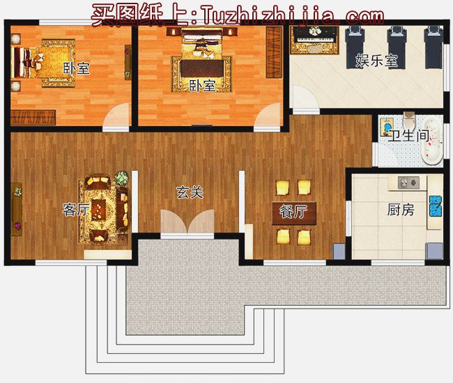 快來看看這10款造價農村一層小別墅設計圖，有沒有你的“菜”？