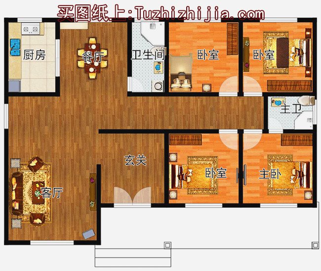 快來看看這10款造價農村一層小別墅設計圖，有沒有你的“菜”？