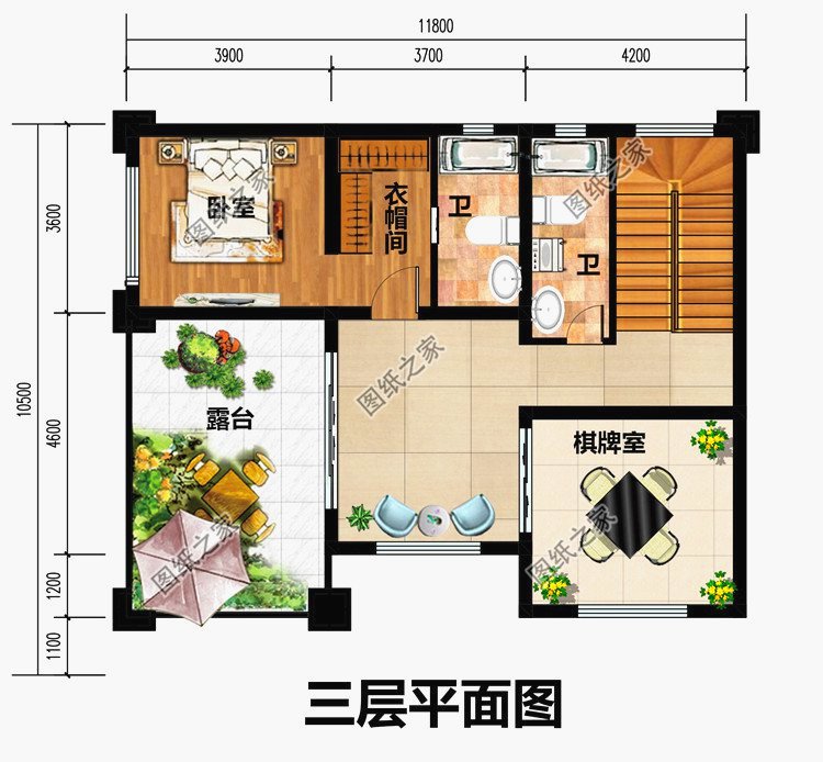 最好看的農(nóng)村5款三層樓房設(shè)計圖，蓋好驚艷全村