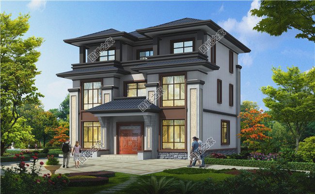 最好看的農(nóng)村5款三層樓房設(shè)計圖，蓋好驚艷全村