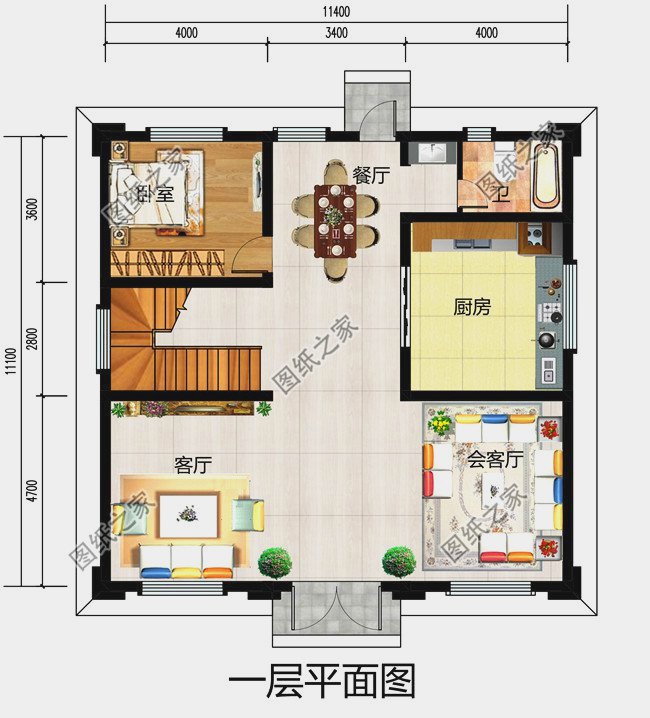 最好看的農(nóng)村5款三層樓房設(shè)計圖，蓋好驚艷全村