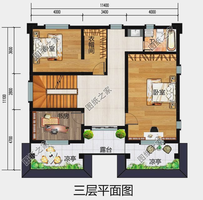 最好看的農(nóng)村5款三層樓房設(shè)計圖，蓋好驚艷全村