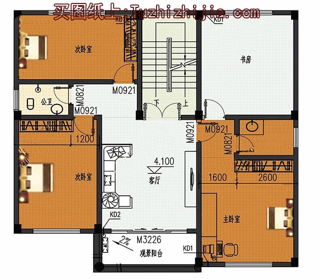 農(nóng)村三層最簡(jiǎn)單小樓房，大戶型設(shè)計(jì)圖，太心動(dòng)了！