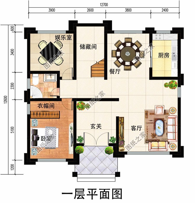 農(nóng)村三層最簡(jiǎn)單小樓房，大戶型設(shè)計(jì)圖，太心動(dòng)了！