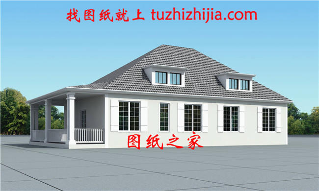 農村四間房怎么設計？4款一層別墅圖紙，蓋好后驚艷全村