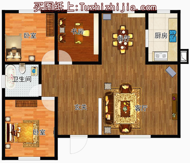 農村四間房怎么設計？4款一層別墅圖紙，蓋好后驚艷全村