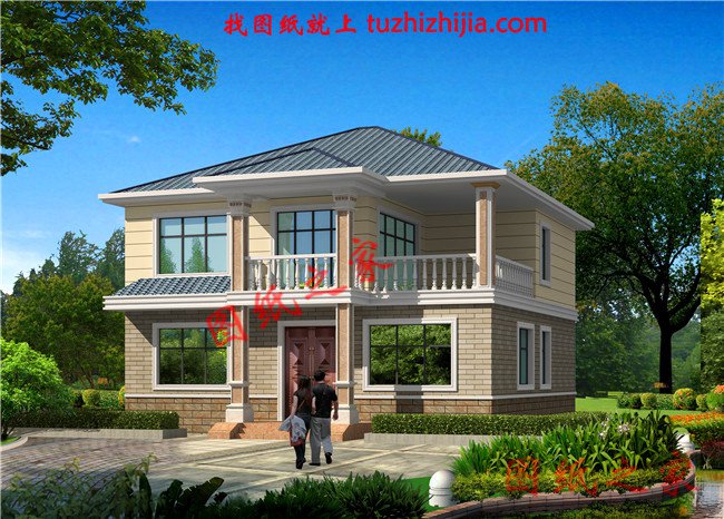 鄉(xiāng)下自建二層房設(shè)計(jì)圖紙，這四款總有一款是你中意的