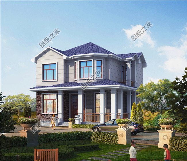 農(nóng)村二層樓房設(shè)計(jì)圖，造價(jià)10萬左右，經(jīng)濟(jì)又劃算