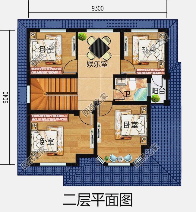 農(nóng)村二層樓房設(shè)計(jì)圖，造價(jià)10萬左右，經(jīng)濟(jì)又劃算