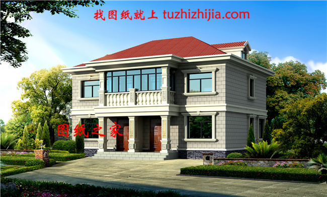 適合兄弟二人合建的雙拼別墅設(shè)計圖，經(jīng)濟(jì)實用，蓋好后驚艷全村